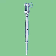 S/S CLOSED BODY TURNBUCKLE WITH MOVABLE JAWS AND TERMINAL