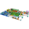 Ocean Theme Kids Indoor Soft Play Equipment with basketball and football field