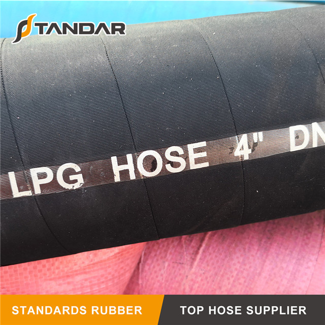 Manguera de gas LPG flexible de alta presión de goma de diámetro grande coleman propano