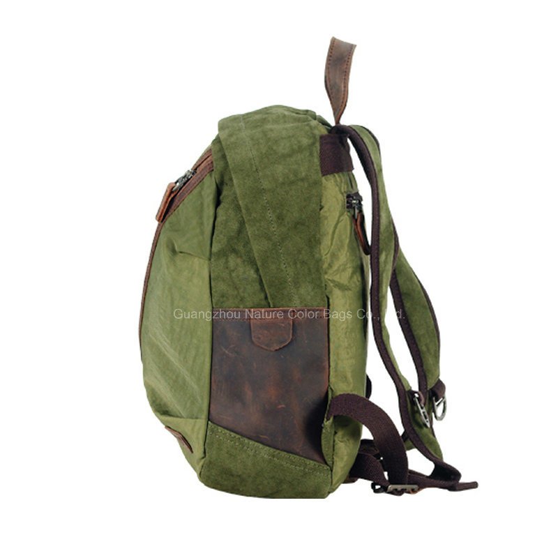 Fashion Leisure Campus Canvas Backpack for Students