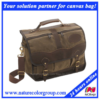 Mens Funtional Leisure Canvas Messenger Shoulder Bag