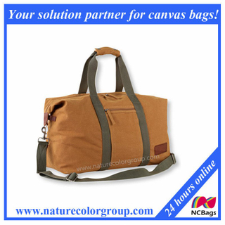 Large Canvas Gym Travel Duffel Bag