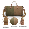 Fashion High-Capacity Canvas Overnight Travel Duffel Bag