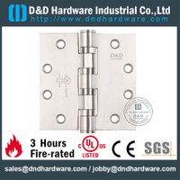 Bisagra de cuatro rodamientos de bolas UL SS 304 para puerta de metal-DDSS004-FR-4.5x4x3.4mm