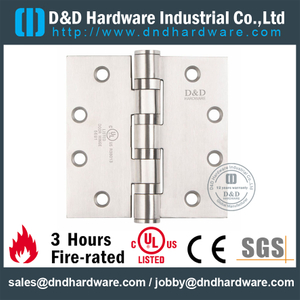 Dobradiça de porta com classificação de fogo UL 4,5 "para porta de aço-DDSS004-FR