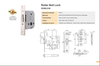 Cuerpo de cerradura de rodillo SS CE-DDML030