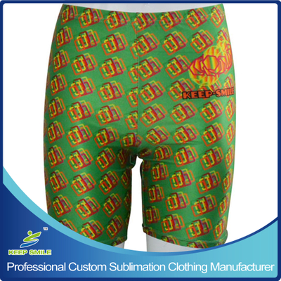 Custom Sublimation Girl's Compression Tight Shorts for Sports Wear