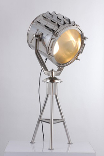 Stainless Steel Hollywood Studio Table Lamp (KM0171T - 1)