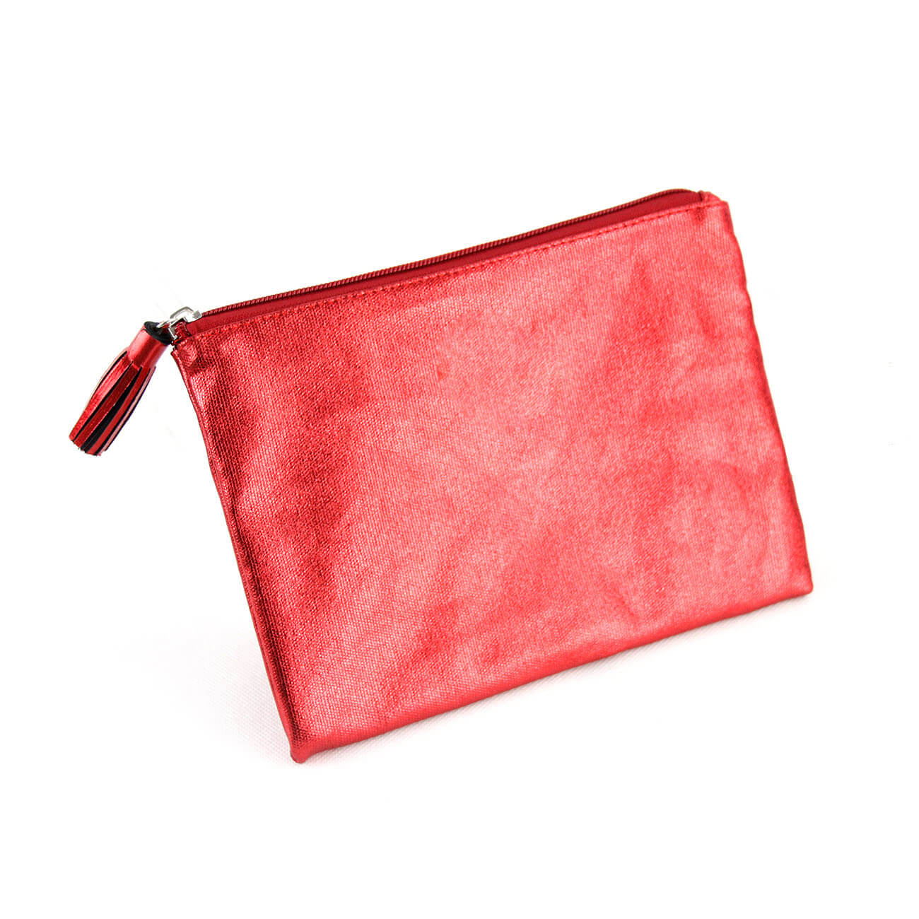 Laminated Canvas Cosmetic Pouch