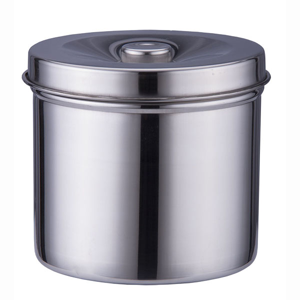 Stainless Steel Cotton Wool Container 