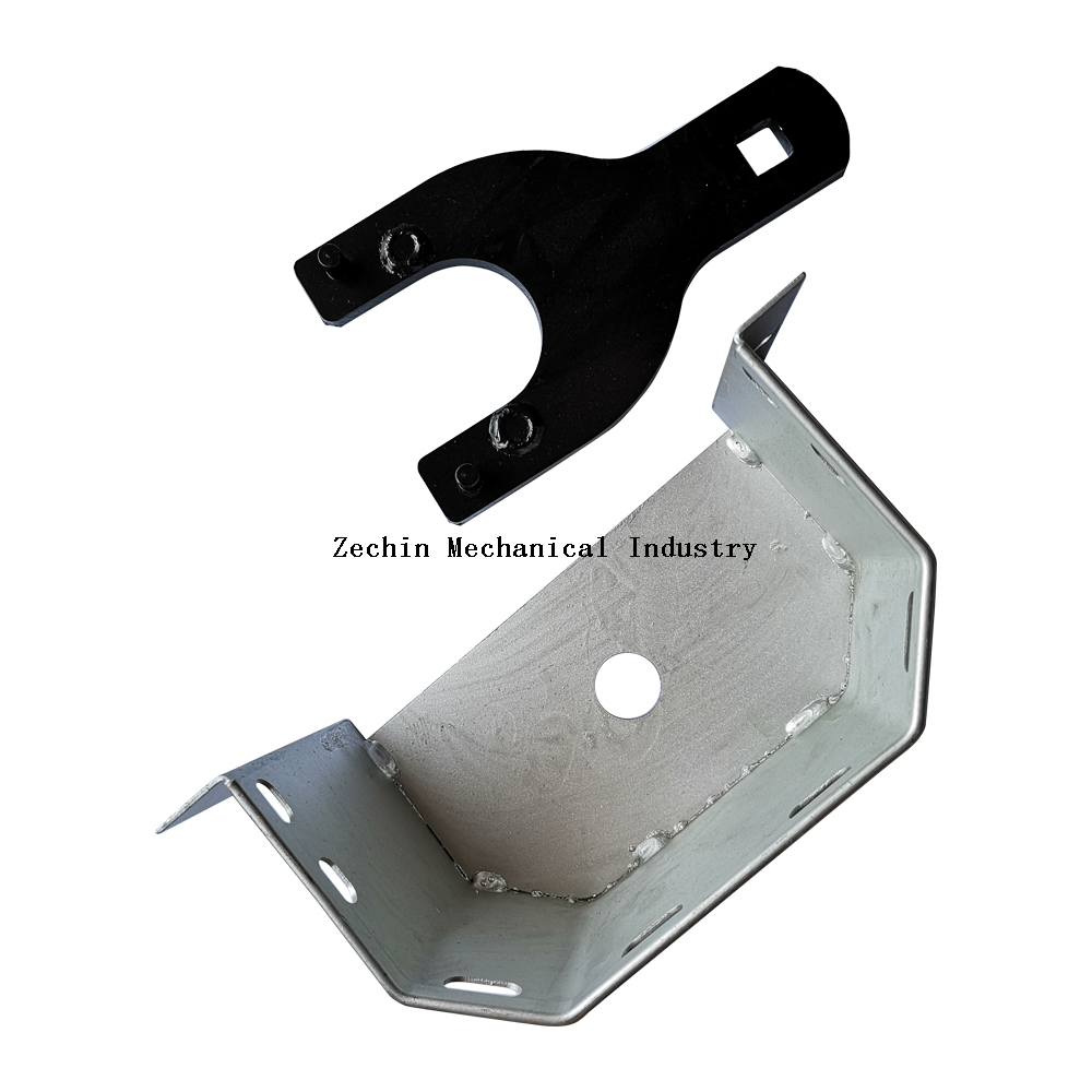 Metallstanz-Porzellanhersteller Blechbiege-Stanzteil-Schweißplattierung