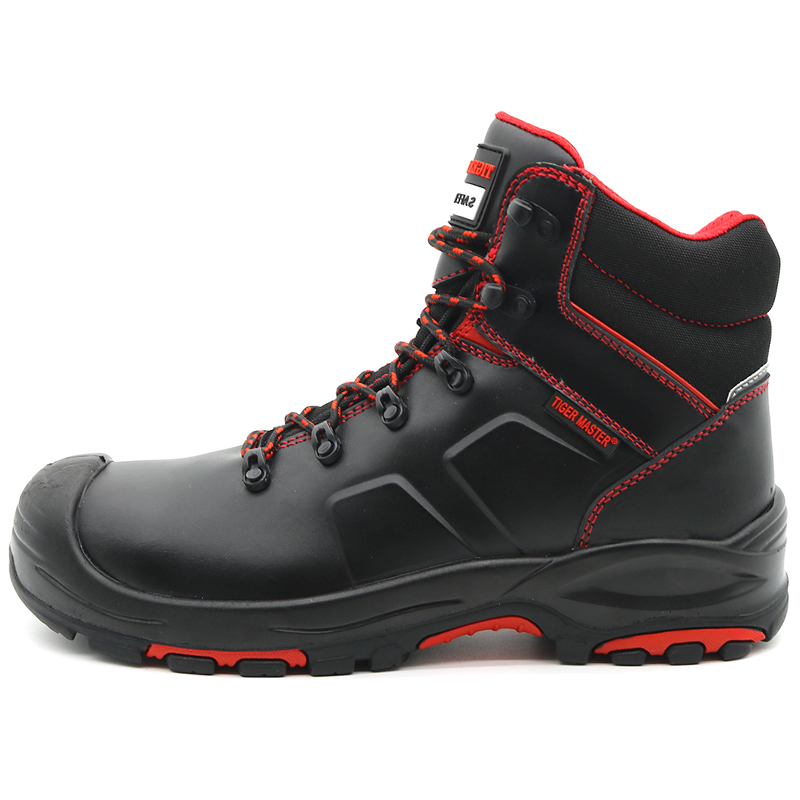 Waterproof Oil Slip Resistant Oil Field Safety Boots Composite Toe