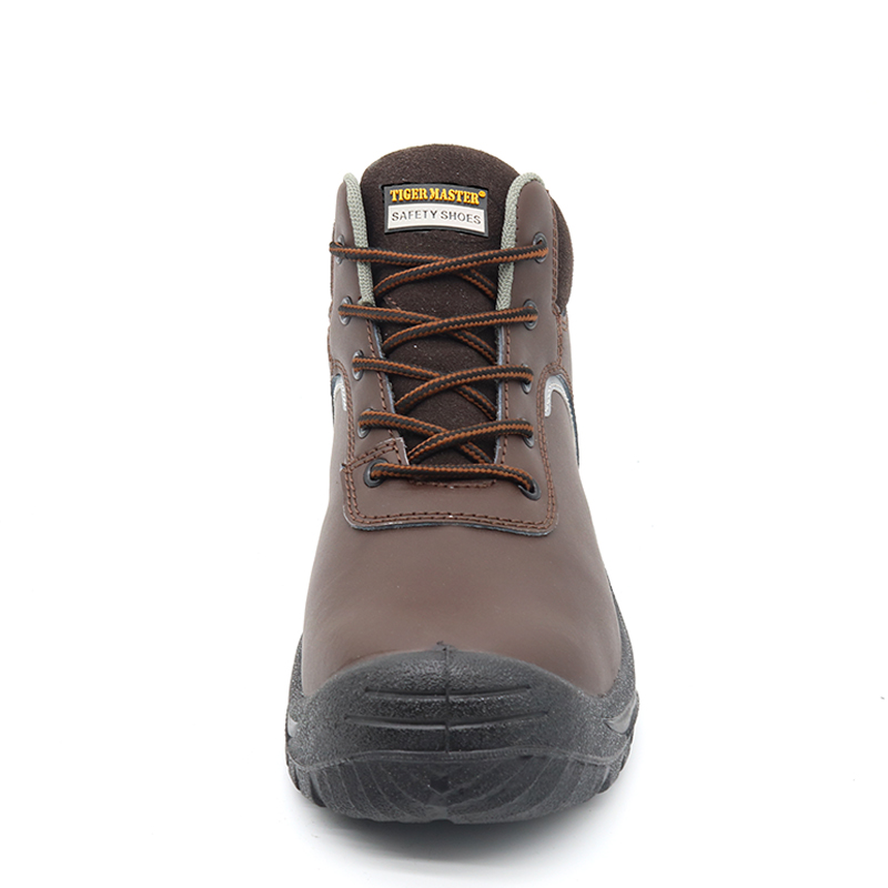 Oil Slip Resistant Men Industrial Safety Shoes with Steel Toe