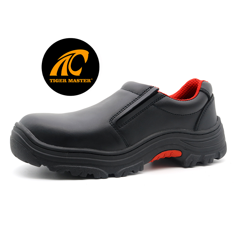 Anti Slip Prevent Puncture Composite Toe Rubber HRO Safety Shoes without Laces