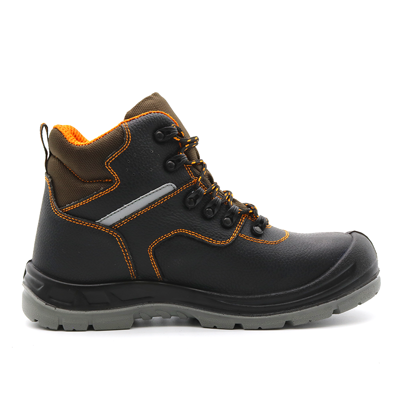 Anti Slip Pu Outosle Men's Industrial Safety Boots Composite Toe