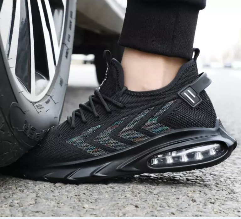 Air Cushion Breathable Fashion Safety Shoes Steel Toe