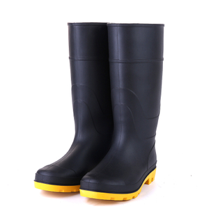 Anti Slip Waterproof Non Safety Pvc Rain Boots