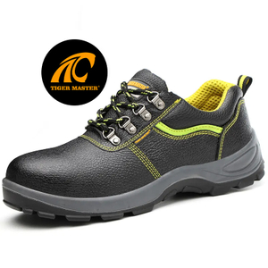 Oil Slip Resistance Anti Puncture Steel Toe Work Safety Shoes for Men