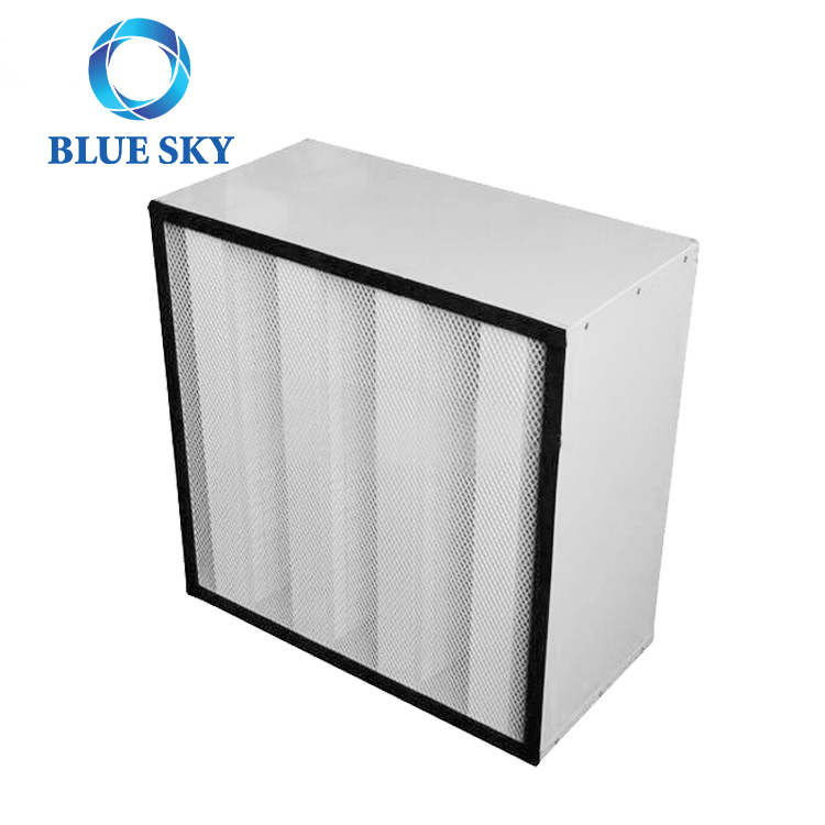 Filtro de aire modificado para requisitos particulares de la HVAC H13 H14 HEPA del retiro de polvo del aire acondicionado