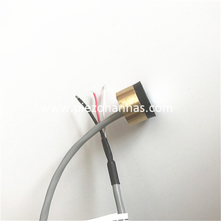 Ultrasonido de transductor piezoeléctrico personalizado de 200 KHz para caudalímetro de gas ultrasónico
