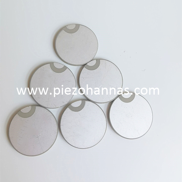 Disco piezoelétrico de cerâmica piezoelétrica Pzt5 para sondas de ultrassom