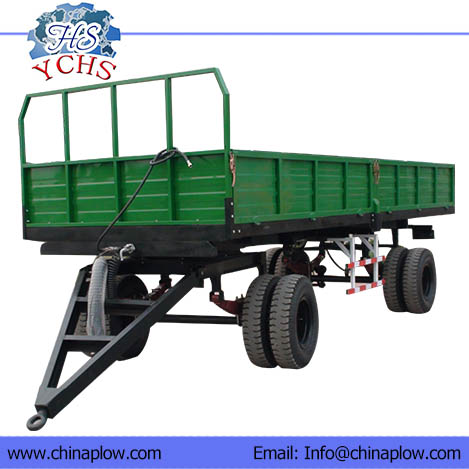 Double Axles Farm Trailer
