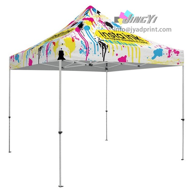 China Wholesale Hot Sale Trade Show Tent Outdoor Advertising Custom Printed Folding 10x10 POP up Tent