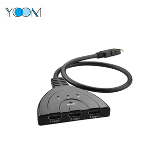 HDMI 1.4 Switch Pigtail 3 Puertos Full 1080P