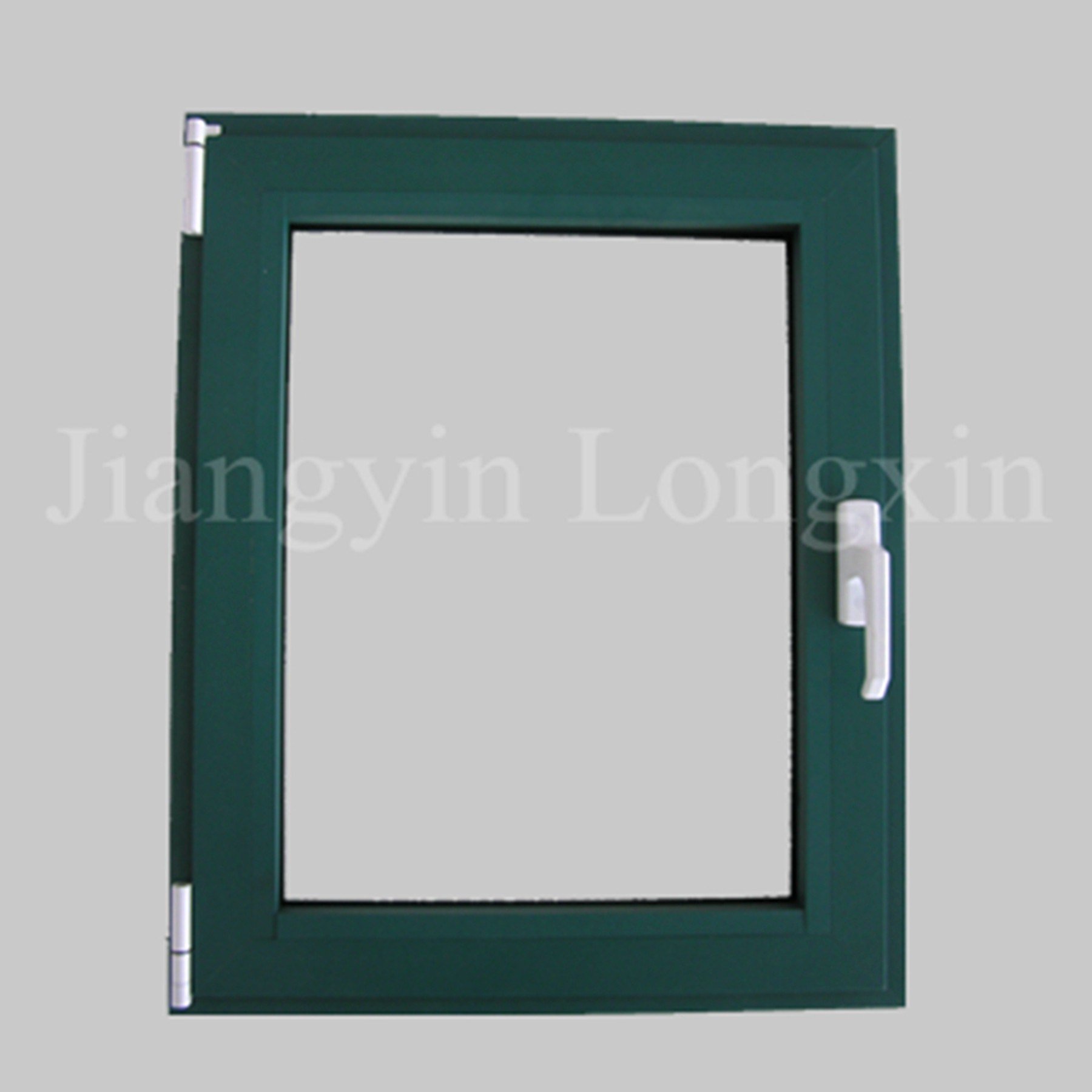 Green Powder Coating Aluminium Extrusions for Casement Window