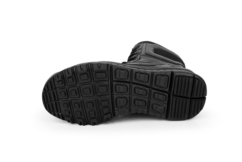 Genuine leather military combat boots