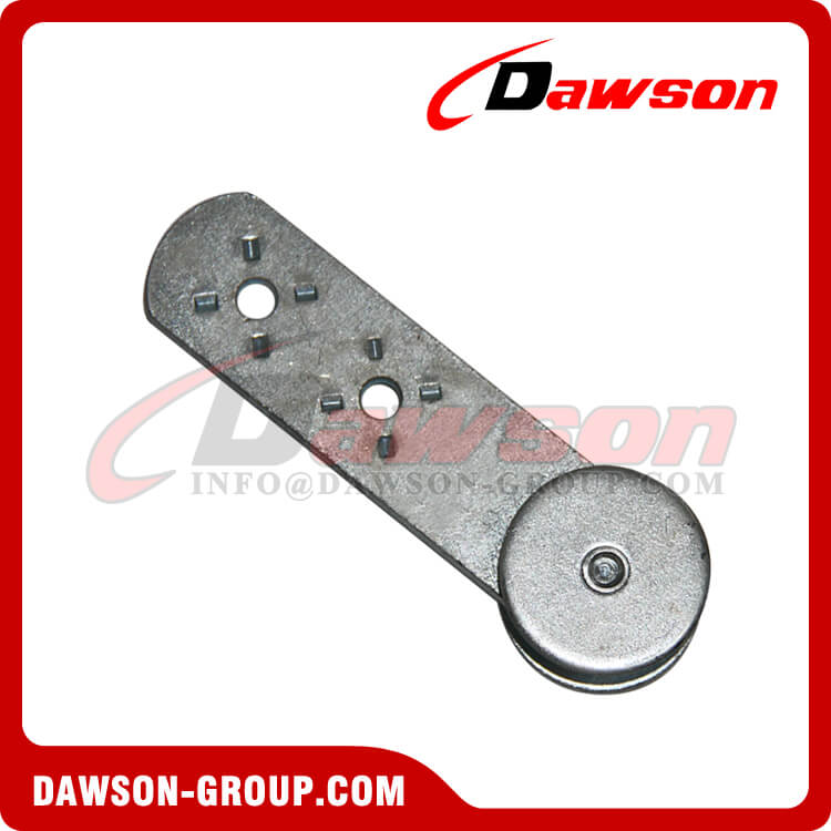 Truck Trailer Parts Steel Sliding Door Track Roller With Wheel For