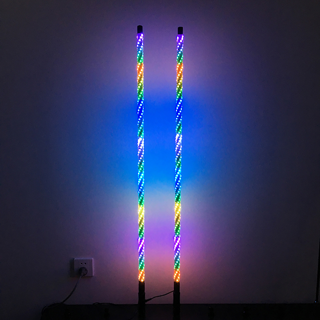 4ft Dream color up and down LED lighted whips - Buy change color up and ...