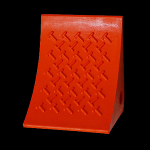 NWH-WCK01 5T Polyurethane wheel chock for mining truck safety