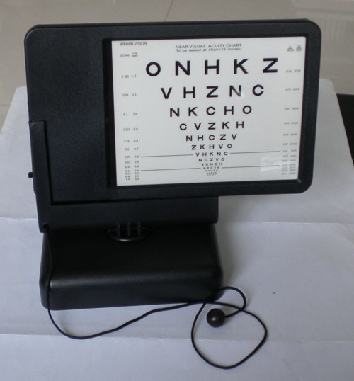 Wh3001 China Near Vision Tester Equipos ópticos Near Vision Tester