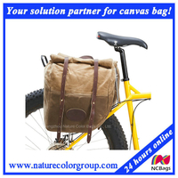 Mens Casual Fashion Canvas Leisure Bike Bag