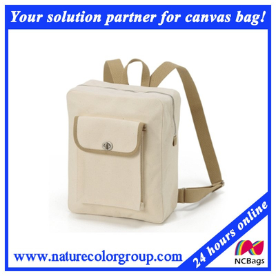 Canvas School Backpack Book Backpack for Student