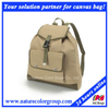 Canvas Book Bag School Backpack for Student
