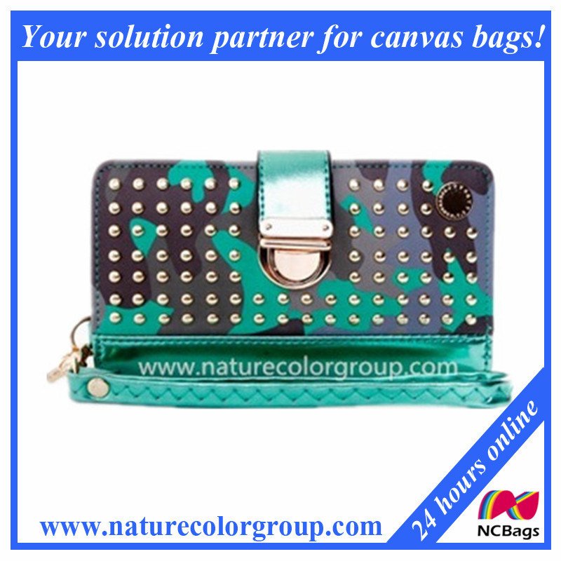 Fashion Lady PU Leather Handbag and Wallet (WP-004)