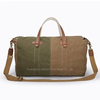 Fashion High-Capacity Canvas Overnight Travel Duffel Bag