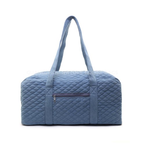 quilted gym tote