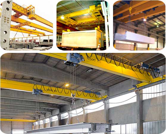 Bridge Cranes For Building Material Industry