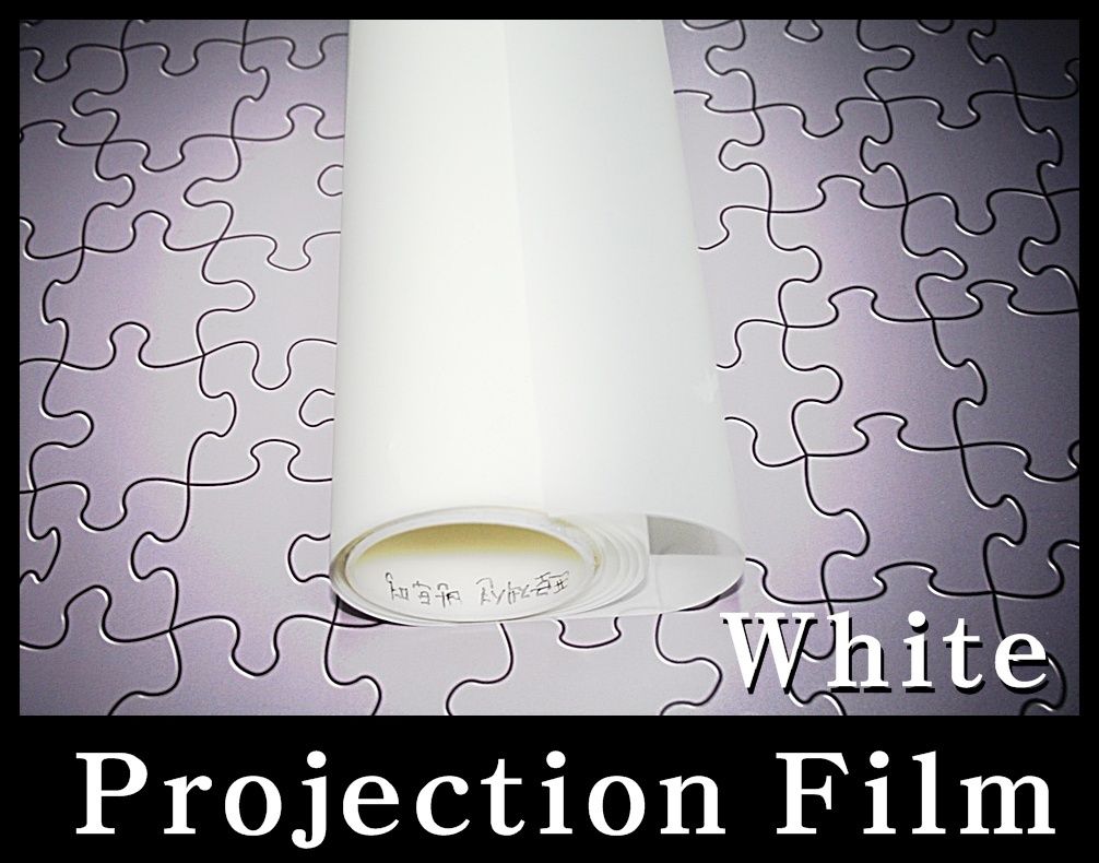 White Projection Film 1.52x2 Meter