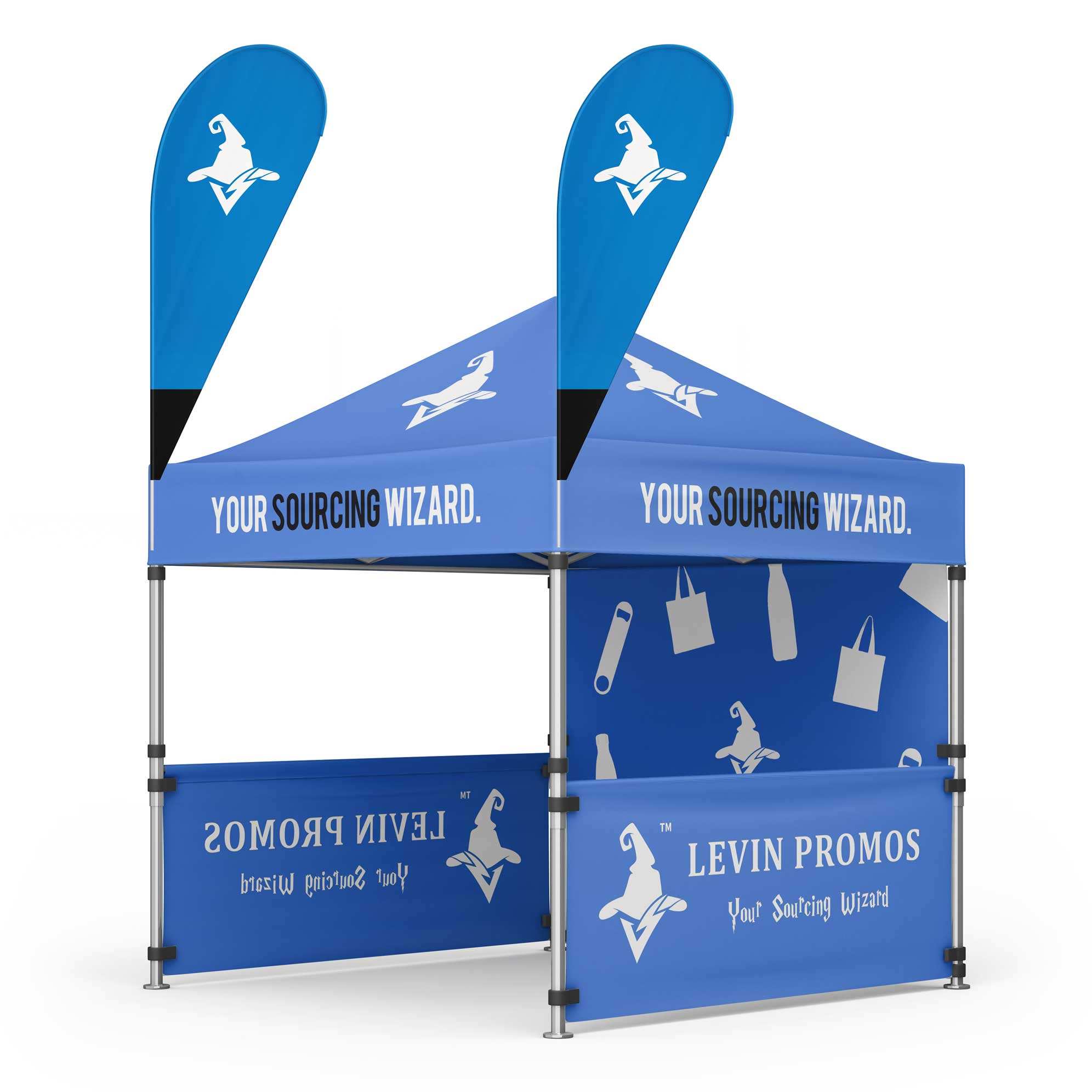 10X10 Customized Trade Show Canopy Promotion Tent With Frame