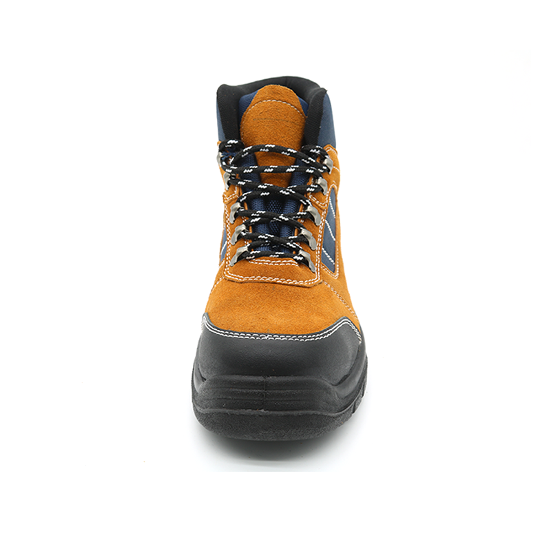 Anti Slip Mid Cut Steel Toe Safety Shoes Sports