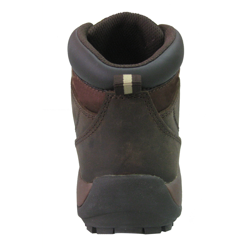 Brown Leather Oil Filed Safety Shoes Men Work