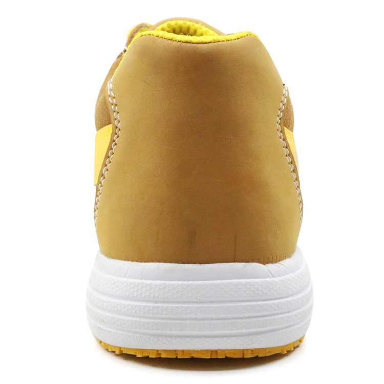 Rubber Sole Fiberglass Toe Metal Free Casual Sport Work Shoes Safety
