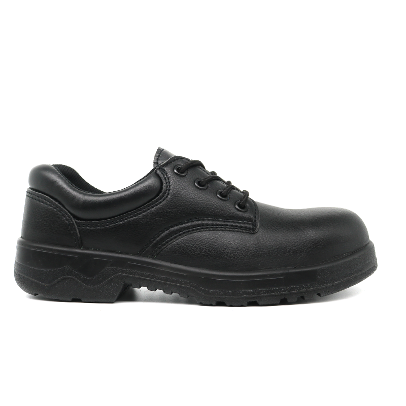 Black Anti Slip Men Executive Safety Shoes with Composite Toe