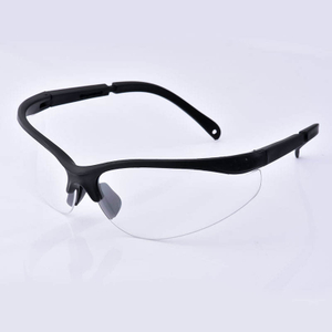 Custom Logo Clear PC Lens Eye Protection Safety Goggles CE EN 166F