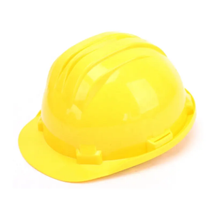 Yellow HDPE Shell Cheap Hard Hat Safety Helmet for Construction 