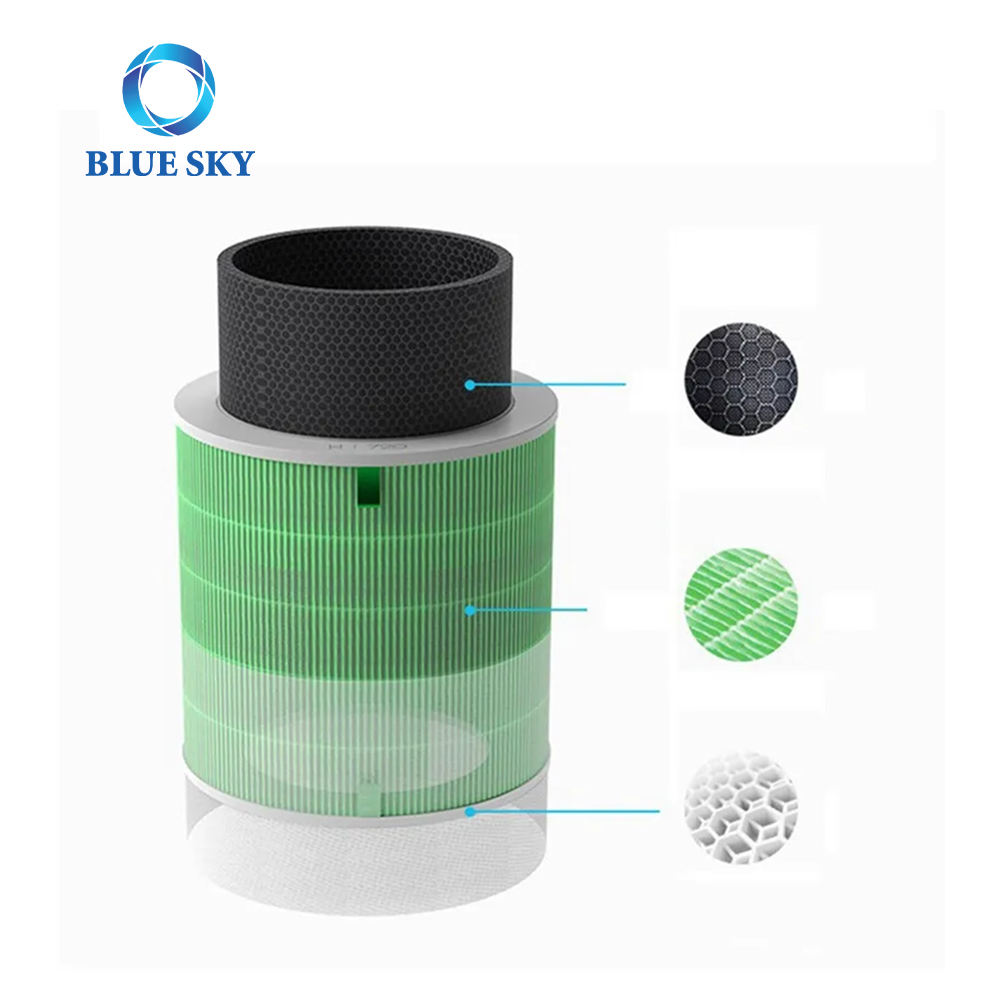 Reemplazo de filtro compuesto de carbón activado HEPA Bluesky para purificador de aire Huawei Smart 720 KJ500F-EP500H 